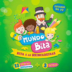 CD - Mundo Bita - Bita e as Brincadeiras - 11 Músicas Educativas + 3 Extras