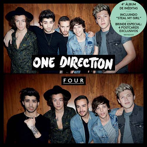 Tudo sobre 'CD - One Direction: Four - Standard com 4 Postcards Exclusivos'