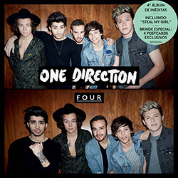 CD - One Direction: Four - Standard com 4 Postcards Exclusivos