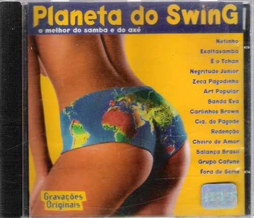 Cd Planeta do Swing o Melhor do Samba e do Axé