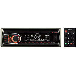 CD Player Automotivo AR70 MP320 - Bluetooth, Controle Remoto, Painel Destacável, Entradas USB, SD e AUX