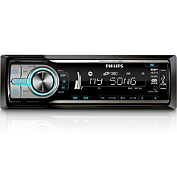 CD Player Automotivo Philips CEM210X - Rádio AM/FM, Painel Destacável, Controle Remoto, Entradas USB e Mp3 Link