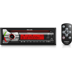 CD Player Automotivo Philips CEM5100X - Bluetooth, Rádio AM/FM, Entradas USB, SD e Interface IPod/iPhone