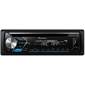 CD Player Automotivo Pioneer DEH-S4080BT com Rádio FM,Conexão Bluetooth, MP3 e Entrada USB