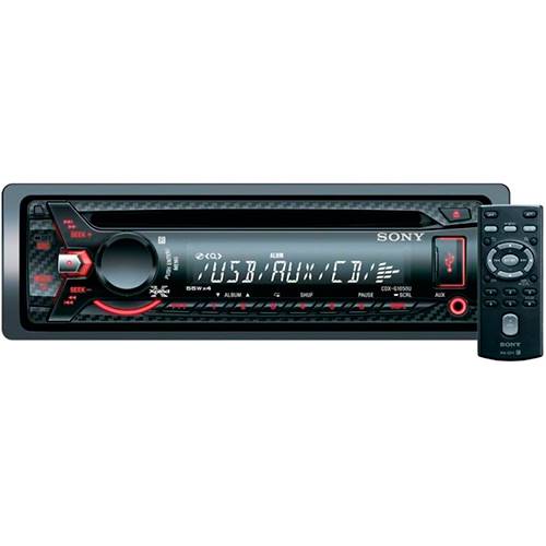 CD Player Automotivo Sony CDX-G1050U AM/FM MP3/USB/AUX Display Iluminado
