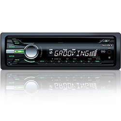 CD Player CDX-GT267X com Entrada Auxiliar Frontal Dual Led - Sony