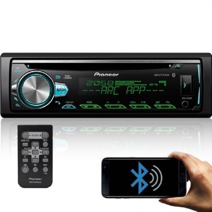 CD Player DEH-X50BR Pioneer Mixtrax, Bluetooth, Interface IPod IPhone