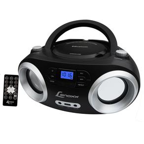 CD Player Lenoxx BD-1360 com MP3, Bluetooth, Entrada USB, Entrada Auxiliar e Rádio FM – 5 W