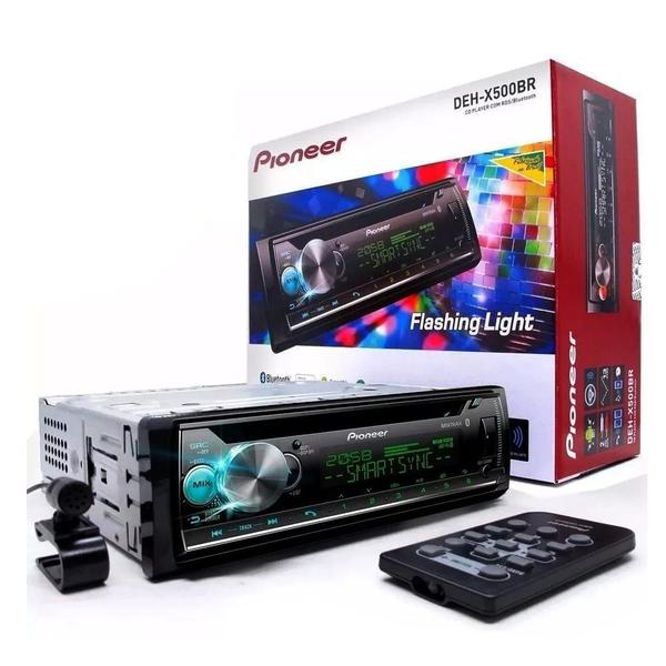 CD Player Media Receiver Pioneer DEH-X500BR Bluetooth