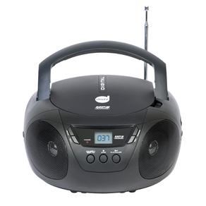 CD Player Portátil Dazz 65240 com MP3, Entrada Auxiliar e Rádio AM/FM – 2 W
