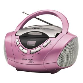 CD Player Portátil Mondial BX-04 com Entrada Auxiliar de Áudio e Rádio AM/FM – 3,4 W