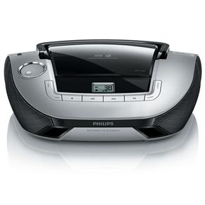 CD Player Portátil Philips AZ1137 C/ MP3 - 2 W RMS