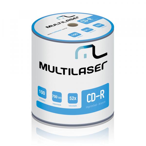 CD-R Imprimivel - CD025 - Multilaser