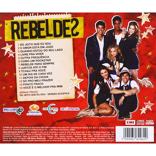 CD Rebeldes - (Brasil) 2011