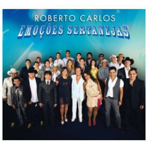 Tudo sobre 'CD Roberto Carlos - Emoções Sertanejas - Digipack (Duplo)'