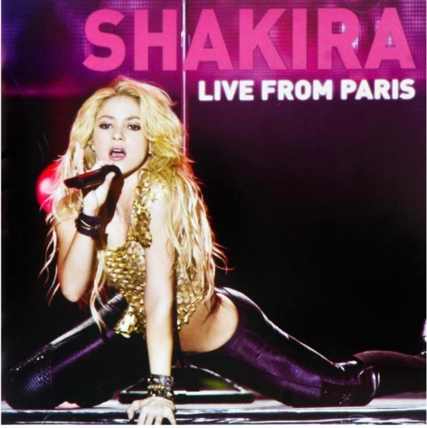 CD Shakira - Live From Paris (CD + DVD) - 2011 - 953093