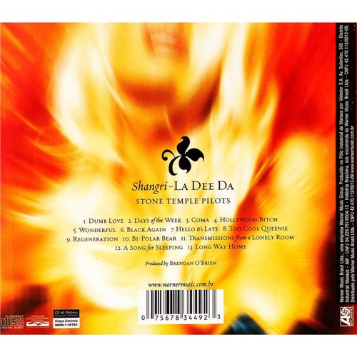 Tudo sobre 'CD Stone Temple Pilots - Shangri-La Dee da'