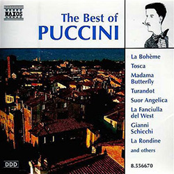 CD The Best Of Puccini - IMPORTADO