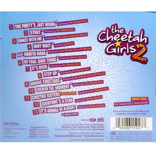 Tudo sobre 'CD The Cheetah Girls 2'
