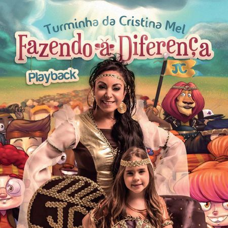 CD Turminha da Cristina Mel Fazendo a Diferença (Play-Back)