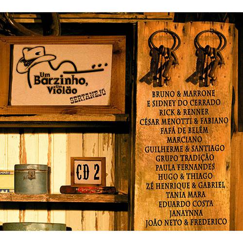 CD um Barzinho, um Violão: Sertanejo - Vol.2