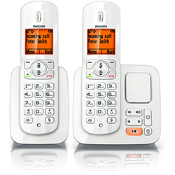 CD2852W/78 Telefone Sem Fio com Secretária Eletrônica com 1 Ramal