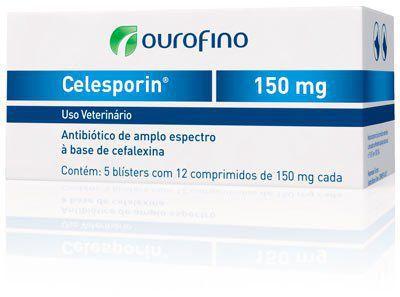Celesporin 150 Mg (blister C/ 12 Comprimidos) - Ourofino