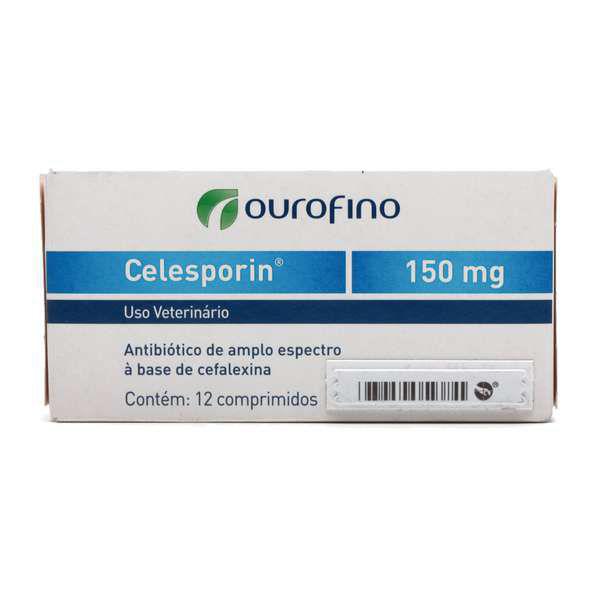 Celesporin 150MG - 12/Comprimidos - Ourofino