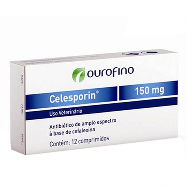Celesporin 150mg com 12 Comprimidos Ourofino