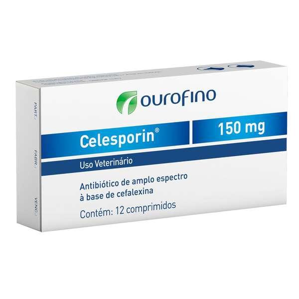 Celesporin 150mg - Ourofino - 10 Comprimidos
