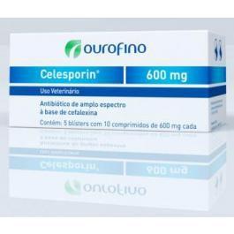 Celesporin 600 Mg (blister C/ 10 Comprimidos) - Ourofino