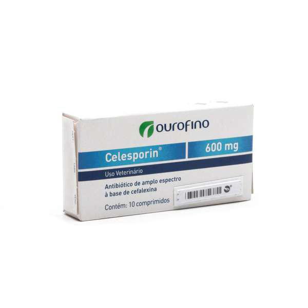 Celesporin 600MG - 10/Comprimidos - Ouro Fino