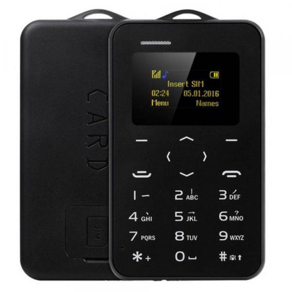 Tudo sobre 'Celular AEKU C6 Mini Slin Phone Quadband Desbloqueado Preto'