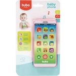 Celular Baby Phone Rosa Musical - Buba