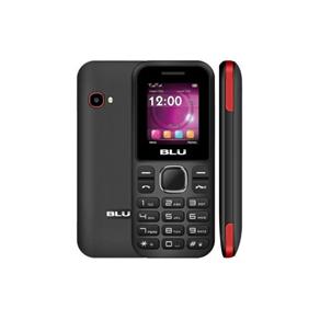 Celular Blu Z3 Z090 Tela 1.8`` Dual Chip Bluetooth Radio FM Preto/Vermelho.