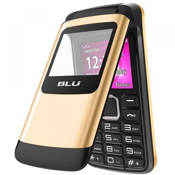 Celular Blu Zoey Flex 3g Z170l Dual Sim Tela 1.8 Câmera Vga - Dourado
