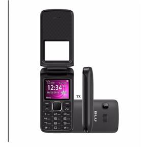 Celular Blu Zoey FLEX 3G Z170L Dual Sim Tela 1.8" Rádio FM Bluetooth Preto