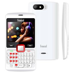 Celular Desbloqueado Freecel Free Style Branco com Dual Chip, TV Analógica, Câmera 1.3MP, Bluetooth, Teclado Qwerty, Wi-Fi, Rádio FM e MP3