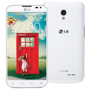 Celular Desbloqueado LG L70 Tri D340 Branco com Tela de 4,5”, Tri Chip, Android 4.4, Câmera 8MP e Processador Dual-Core 1.2 GHz