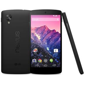 Celular Desbloqueado LG Nexus 5 Preto com Tela 5.0”, Android 4.4, Processador Quad-Core 2.26 Ghz, Câmera 8MP, 3G/4G, Wi-Fi, Bluetooth e NFC