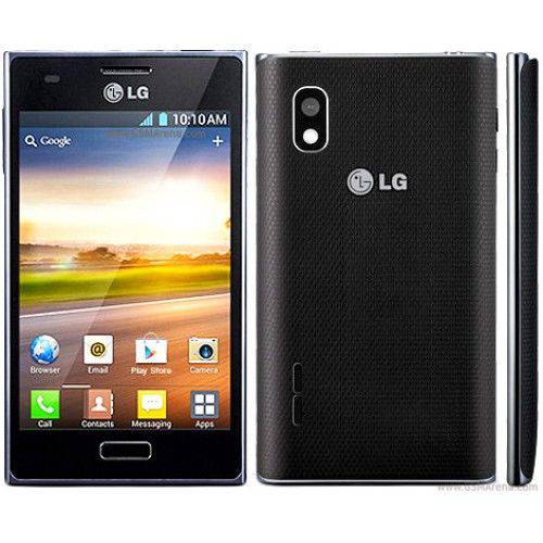 Celular Desbloqueado Lg Optimus L5 E612 Preto com Tela de 4, Android 4.0, Camera 5MP
