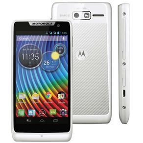 Tudo sobre 'Celular Desbloqueado Motorola RAZR™ D3 Branco com Dual Chip, Processador de 1.2GHz, Android 4.1, Câm. 8MP, 3G, WiFi, NFC e Serviços Google - Oi'