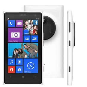 Celular Desbloqueado Nokia Lumia 1020 Branco com Windows Phone 8, Tela 4.5”, Processador 1.5GHz Dual Core, Câmera 41MP, 3G, 4G, Wi-Fi e Bluetooth