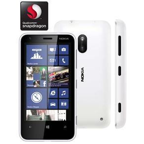 Celular Desbloqueado Nokia Lumia 620 Branco com Windows Phone 8, Câmera 5MP, Touch Screen, 3G, Wi-Fi, Bluetooth, GPS, MP3 e Fone de Ouvido - Tim