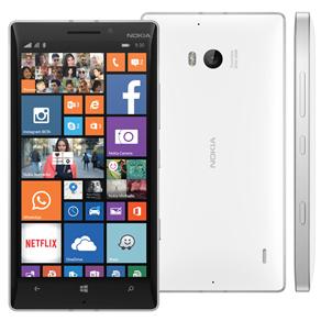 Celular Desbloqueado Nokia Lumia 930 Branco com Tela 5”, Windows Phone 8.1, Processador Quad Core 2.2GHz, Câmera PureView de 20MP, 3G/4G, Wi-Fi e NF