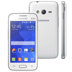 Celular Desbloqueado Samsung Galaxy Ace 4 Lite Duos G313M Branco com Tela de 4”, Dual Chip, Android 4.4, Câmera 3MP, 3G, WiFi e Processador de 1GHz