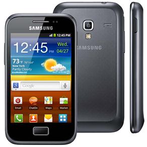 Tudo sobre 'Celular Desbloqueado Samsung Galaxy Ace Plus S7500 Dark Blue com Câmera 5.0, Android 2.3, GPS, Wi-Fi, 3G, Bluetooth, MP3, Touch Screen e Fone'
