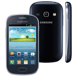 Celular Desbloqueado Samsung Galaxy Fame Grafite Android 4.1, Wi-Fi, 3G, Câmera 5.0, MP3, GPS e Fone de Ouvido - Vivo - Samsung Galaxy Fame