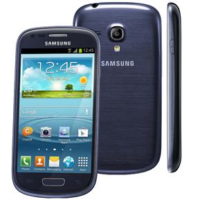 Celular Desbloqueado Samsung Galaxy S III Mini Grafite C/ Tela 4", Câmera 5MP + VGA Frontal, Android 4.1, 3G, Processador Dual-Core, Wi-Fi e GPS