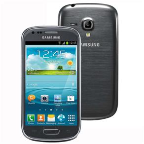 Celular Desbloqueado Samsung Galaxy S III Mini Prata com Tela 4", Câmera 5MP + VGA Frontal, Android 4.1, 3G, Processador Dual-Core, Wi-Fi e GPS